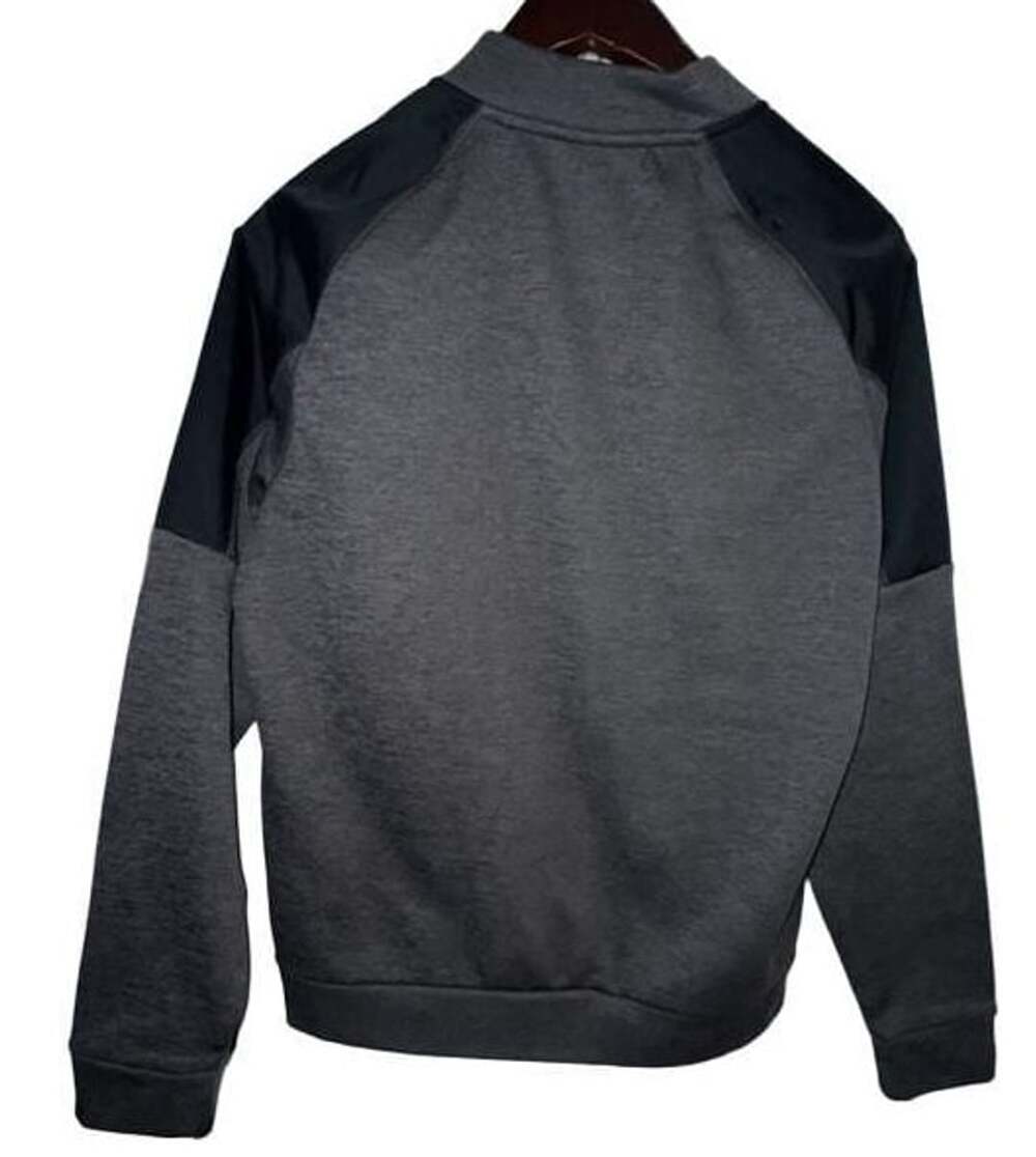 Nike Therma-FIT Men’s S Training Bomber Jacket Charcoal Black DQ4852-071 Size S - Picture 3 of 16